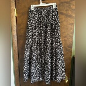 Lulus Floral Maxi Skirt